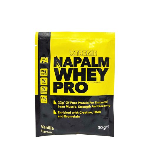 FA - Fitness Authority Napalm Whey Pro Sample (1 tasak, Vanília)