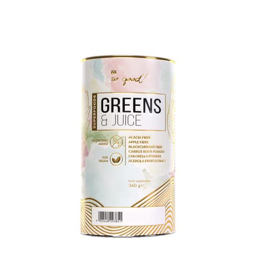 FA - Fitness Authority So Good Greens & Juice  (360 g, Gyümölcsös Puncs)