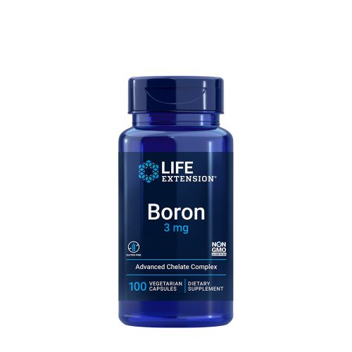 Life Extension Bór 3 mg kapszula - Boron (100 Veg Kapszula)