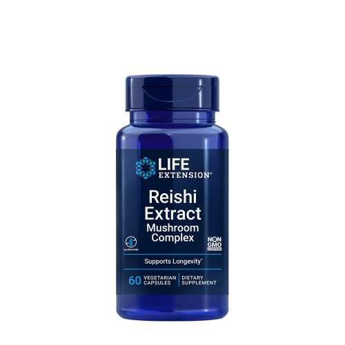 Life Extension Komplex Reishi Gomba Kivonat (60 Veg Kapszula)