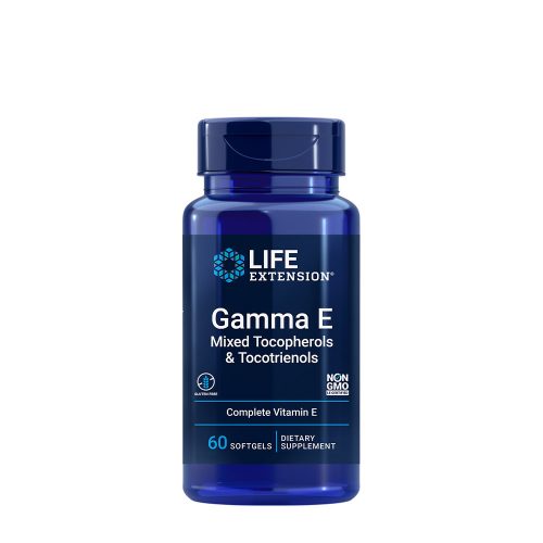 Life Extension Teljes Spektrumú E-vitamin lágykapszula Tokoferollal és Tokotrienollal (60 Lágykapszula)