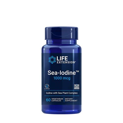 Life Extension Tengeri Jód 1000 mcg kapszula - Sea-Iodine  (60 Veg Kapszula)