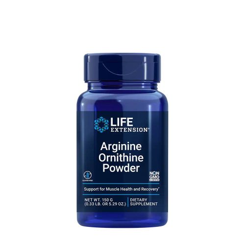 Life Extension Arginine és Ornithine por (150 g)