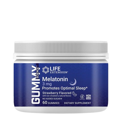 Life Extension Gummy Science™ Melatonin (60 Gumicukor)