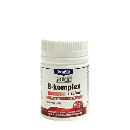 JutaVit B-Komplex + Folsav (60 Tabletta)