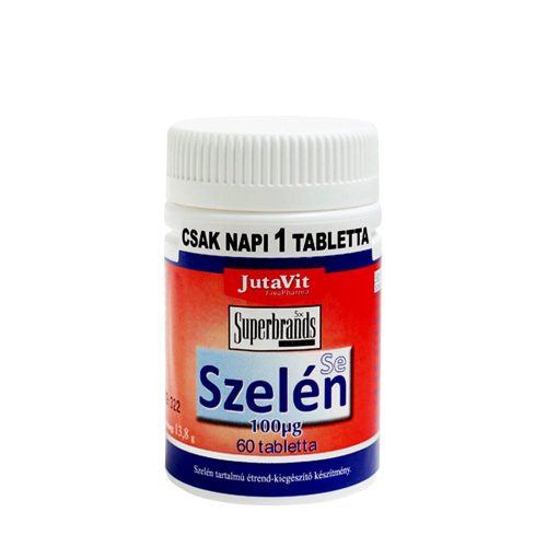JutaVit Szelén (Selenium) 100µg (60 Tabletta)