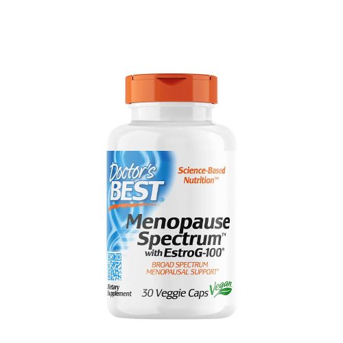 Doctor's Best Menopauza Támogató kapszula Estrog-100-zal (30 Veggie Kapszula)