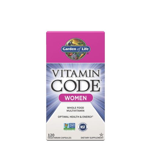 Garden of Life Multivitamin kapszula Nők Számára - Vitamin Code Women (120 Veg Kapszula)