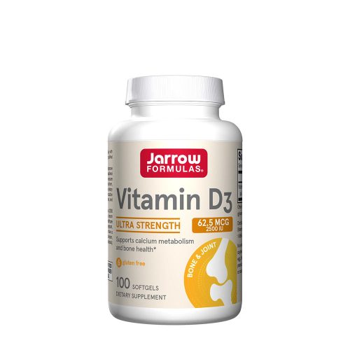 Jarrow Formulas D3-vitamin 2500 NE (100 Lágykapszula)