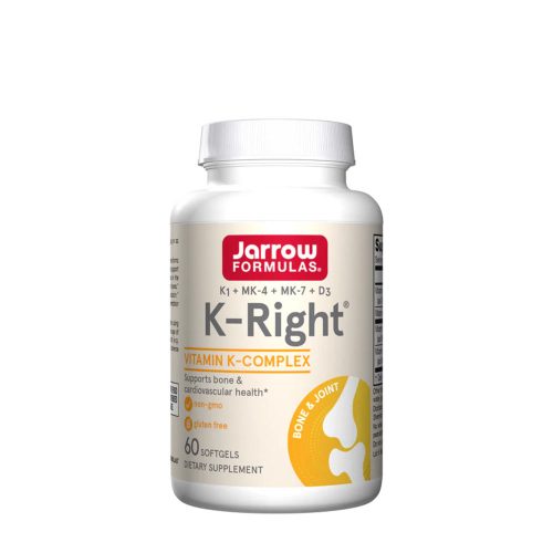 Jarrow Formulas K-vitamin kapszula - K-Right  (60 Lágykapszula)