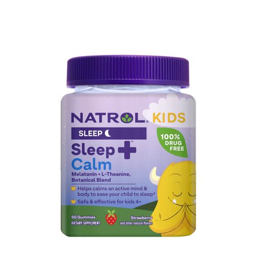 Natrol Kids Sleep + Calm (60 Gumicukor, Eper)