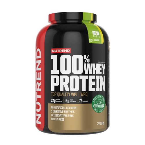 Nutrend 100% Whey Protein (2250 g, Kiwi banán)