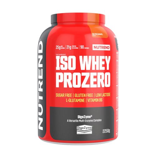 Nutrend Iso Whey Prozero (2250 g, Sós Karamella)