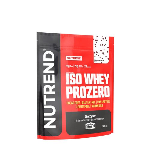 Nutrend Iso Whey Prozero (500 g, Csokis Keksz és Krém )