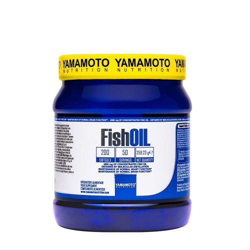 Yamamoto Research Fish OIL Molecular distillation (200 Lágykapszula)