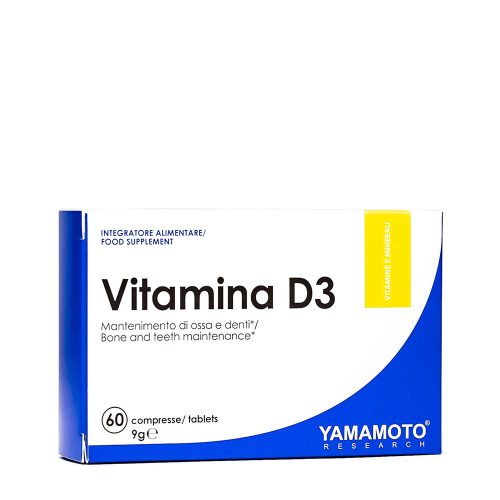 Yamamoto Research Vitamina D3 50 mcg (60 Tabletta)