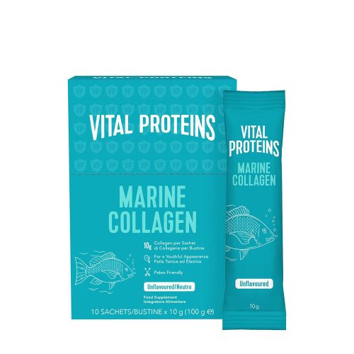 Vital Proteins Tengeri Kollagén por - Marine Collagen (10 x 10 g, Ízesítetlen)