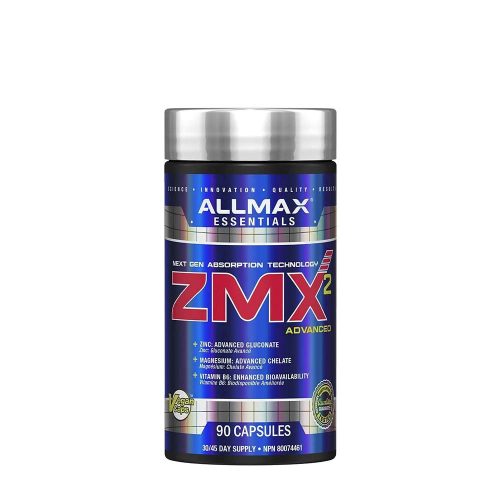 AllMax Nutrition ZMX 2 Advanced - Cink, Magnézium és B6-vitamin (90 Kapszula)