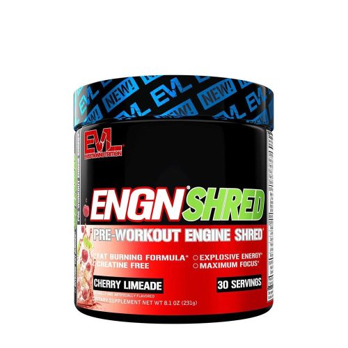 Evlution Nutrition ENGN Shred - Edzés Előtti- és Zsírégető Formula (30 Adag, Cseresznyés Limonádé)