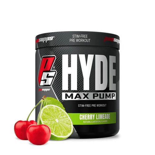 ProSupps Hyde Max Pump - Stimulánsmentes Edzés Előtti Energizáló (25 Adag, Cseresznyés Limonádé)