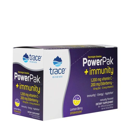 Trace Minerals Elektrolitos Immunerősítő csomag - Electrolyte Stamina Power Pak + Immunity (30 Csomag)