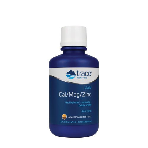 Trace Minerals Folyékony Kalcium/Magnézium/Cink - Liquid Cal/Mag/Zinc (473 ml, Pina Colada)