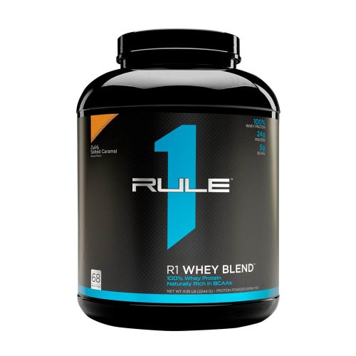 Rule1 Kevert Tejsavófehérje por - Whey Blend  (68 Adag, Enyhén sós karamell)