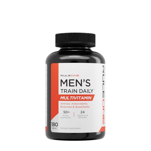 Rule1 Multivitamin tabletta Férfiaknak - Men's Train Daily Sports Multivitamin  (180 Tabletta)