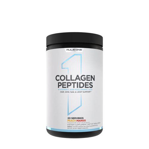 Rule1 Kollagén Peptid por - Collagen Peptides  (250 g, Barack Mangó)