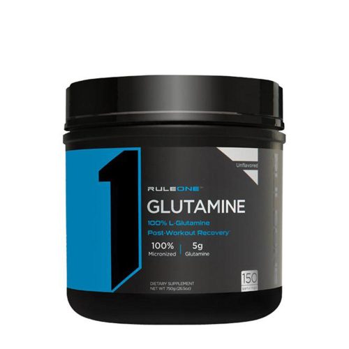 Rule1 Glutamin por - Glutamine (150 Adag, Ízesítetlen)