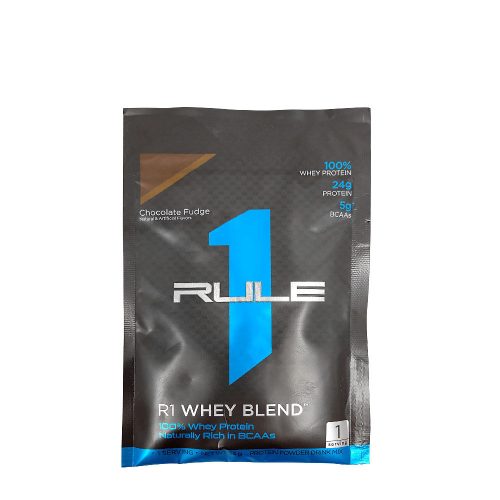 Rule1 Whey Blend Sample - Kevert Tejsavófehérje Por Minta (1 db, Csokoládés Fudge)