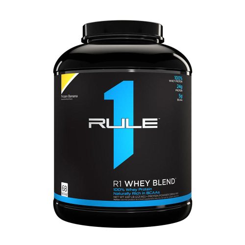 Rule1 Kevert Tejsavófehérje por - Whey Blend  (68 Adag, Jeges banán)