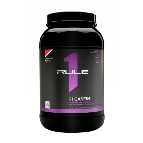 Rule1 Kazein Fehérje por - Casein  (28 Adag, Eper és Krém)