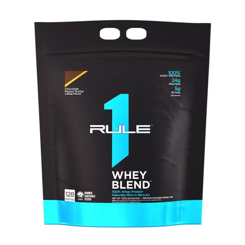 Rule1 Kevert Tejsavófehérje por - Whey Blend  (4540 g, Csokoládés Mogyoróvaj)