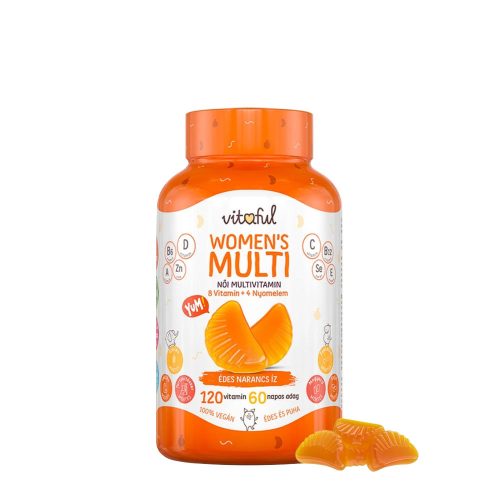 Vitaful Multivitamin gumicukor Nőknek - Women's Multivitamin  (120 Gumicukor)