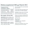 Vitaking B12-vitamin 500 mcg (100 Kapszula)