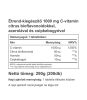 Vitaking C-vitamin 1000 mg tabletta Csipkebogyóval, Acerolával és Bioflavonoidokkal (200 Tabletta)