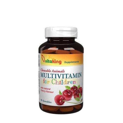 Vitaking Meggyes Gyerek Multivitamin rágótabletta  (90 Rágótabletta)