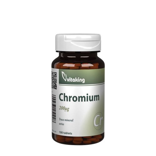 Vitaking Króm-pikolinát tabletta 200 mcg (100 Tabletta)