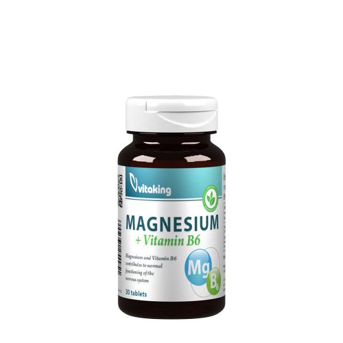 Vitaking Magnesium Citrate 150 mg + B6 (30 Tabletta)