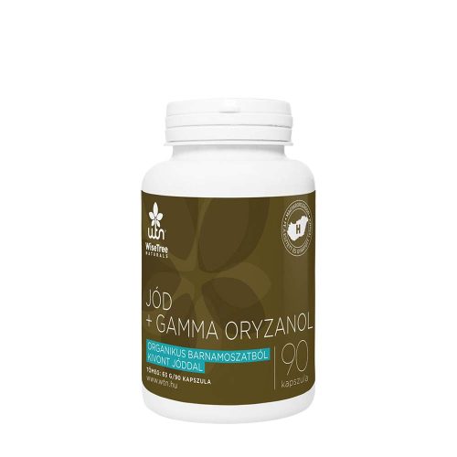 Wise Tree Naturals Jód + Gamma Oryzanol (90 Kapszula)