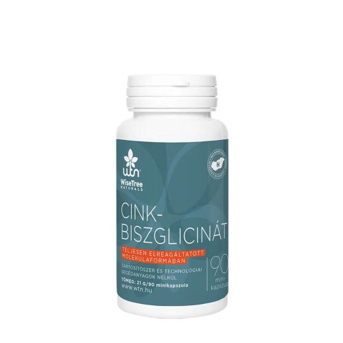 Wise Tree Naturals Cink Biszglicinát (90 Kapszula)