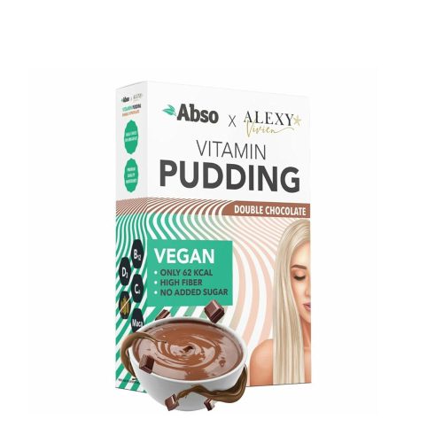 AbsoRICE Abso x Alexy Vivien Vitamin Pudding - Vegán puding (450 g, Dupla Csokoládé)