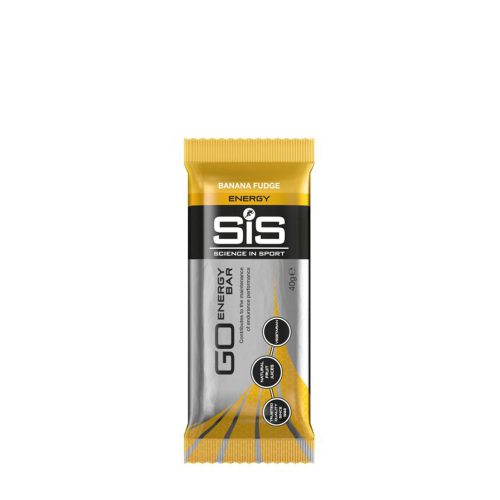 Science in Sport GO Energy Mini Bar - Mini Energiaszelet (40 g, Banános Fudge)