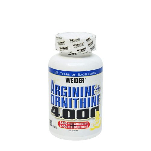 Weider Arginine + Ornithine 4000 (180 Kapszula)