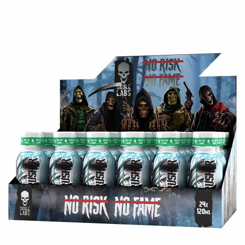 Skull Labs Skull Crusher Shot Box - Edzés Előtti Pörgető (24 x 120 ml, Exotic)