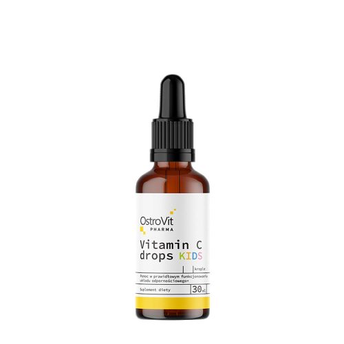 OstroVit Pharma Vitamin C KIDS drops - C-vitamin cseppek gyerekeknek (30 ml)