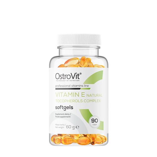 OstroVit Vitamin E Natural Tocopherols Complex - E-vitamin Komplex (90 Kapszula)
