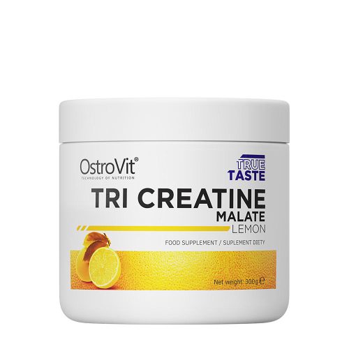 OstroVit Tri-Creatine Malate - Kreatin malát (300 g, Citrom)