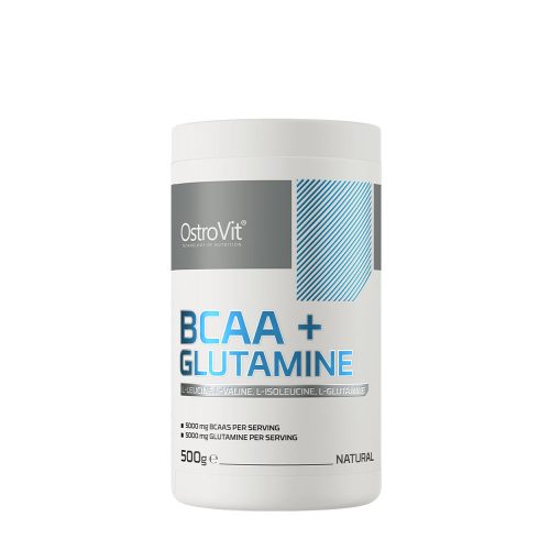 OstroVit BCAA + Glutamine (500 g, Természetes)